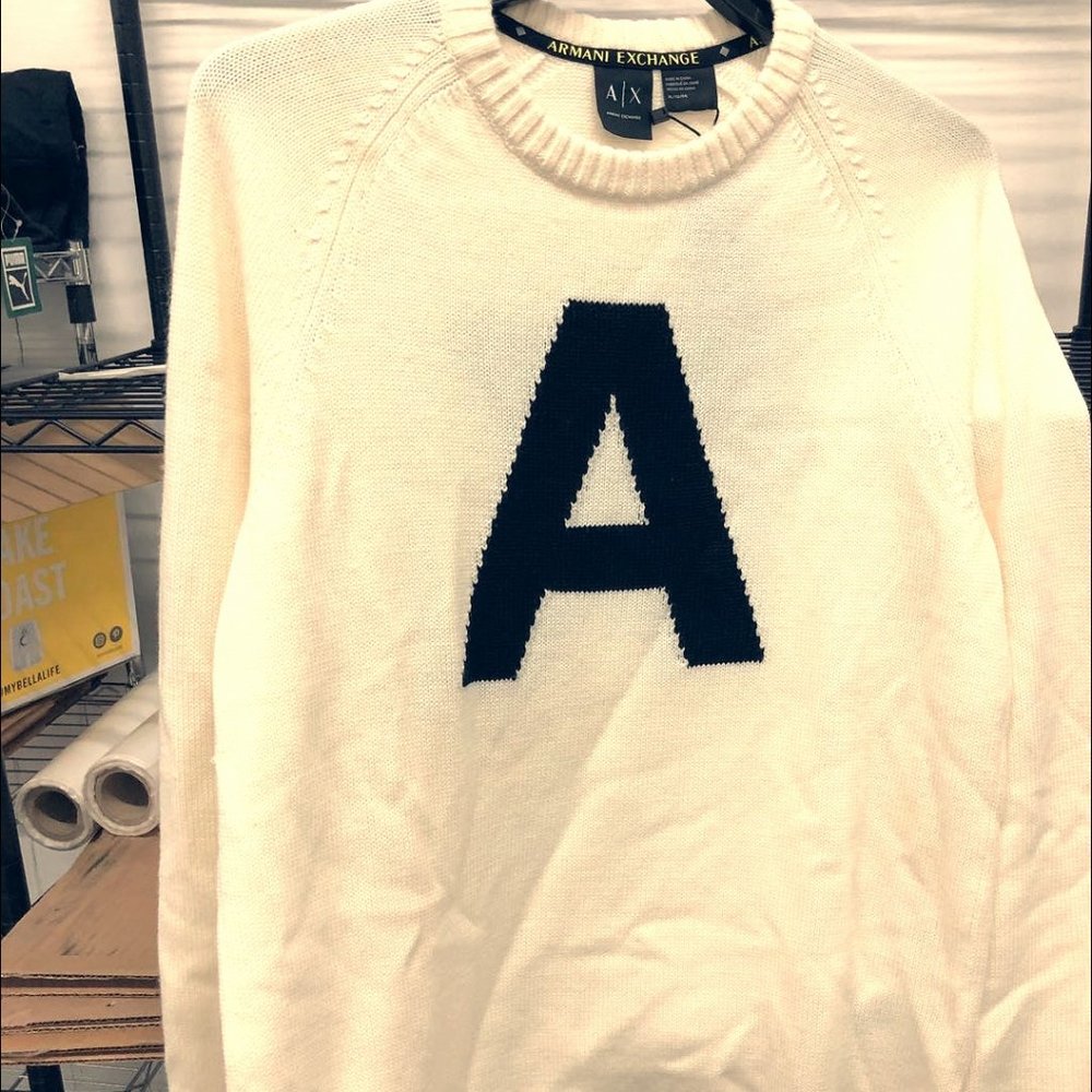 Armani exchange wool sweater